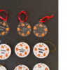 Customizable Gingerbread Dreams Christmas Ornament 